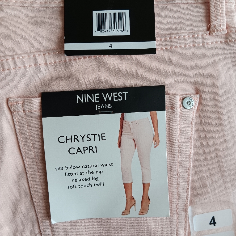 Nine West Women's Capri Jeans, NWT, Size 4 - Picture 8 of 9